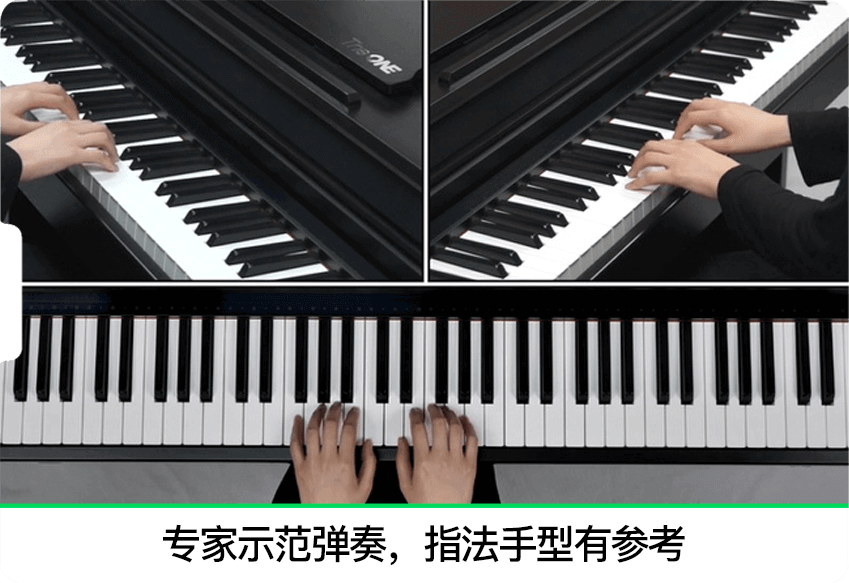 专家示范弹奏